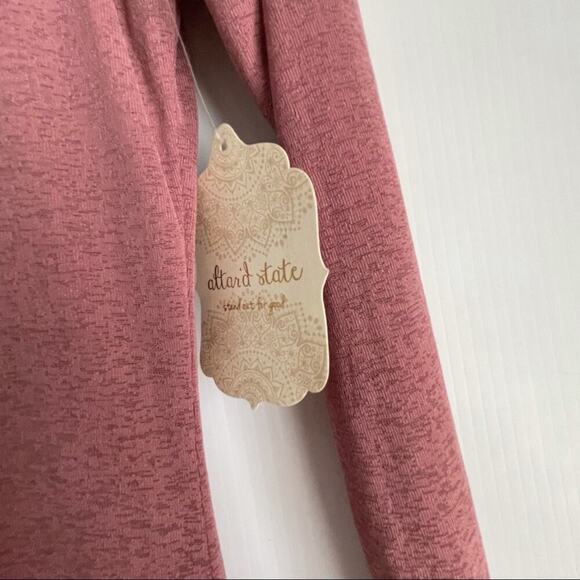 🆕 Altar’d State mauve dress long sleeve crewneck sz M - Picture 2 of 9